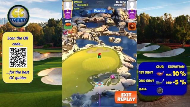 Master, QR Hole 2 - Par 4, EAGLE - Far East 9-Hole cup, *Golf Clash Guide* смотреть онлайн