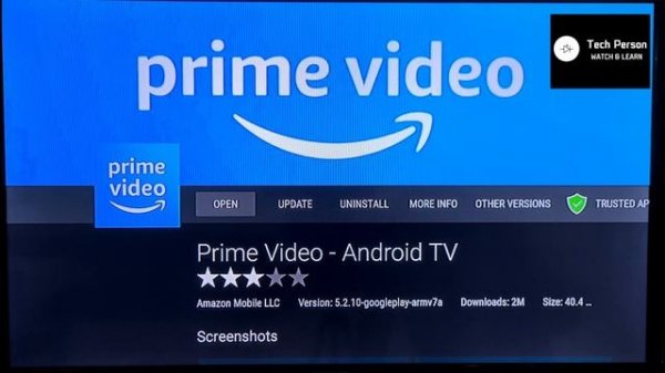 Install Amazon Prime Video on MI BOX Using Aptoide TV app