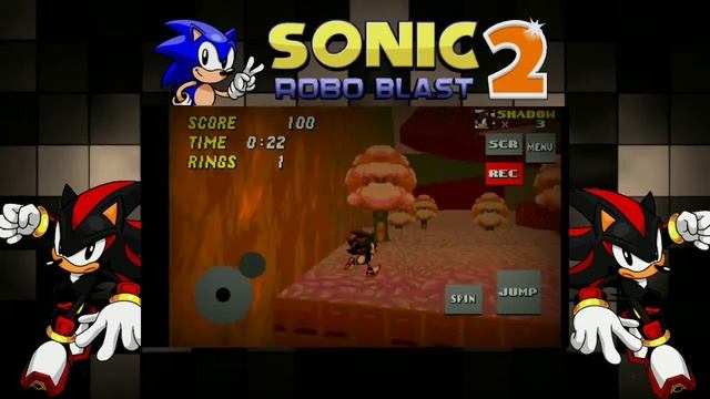 Sonic Robo Blast 2 - Shadow The Hedgehog V2.2.8 - Gameplay - смотреть онлайн