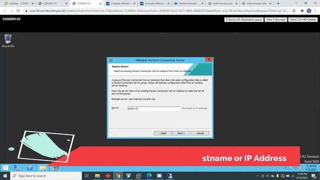 Vmware Connection Server 8 Replica Server #02 смотреть онлайн