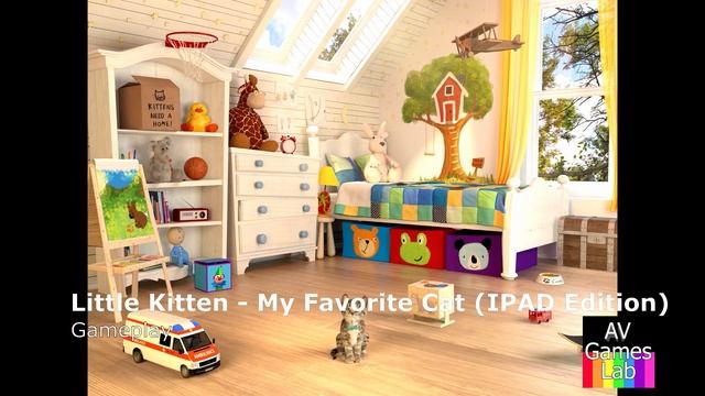 Little Kitten - My Favorite Cat (IPAD Edition) by Squeakosaurus - Gameplay (No Talking) смотреть онлайн
