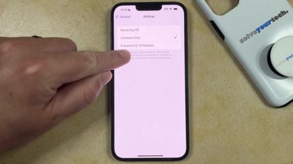 How to Enable or Disable AirDrop on iPhone 14