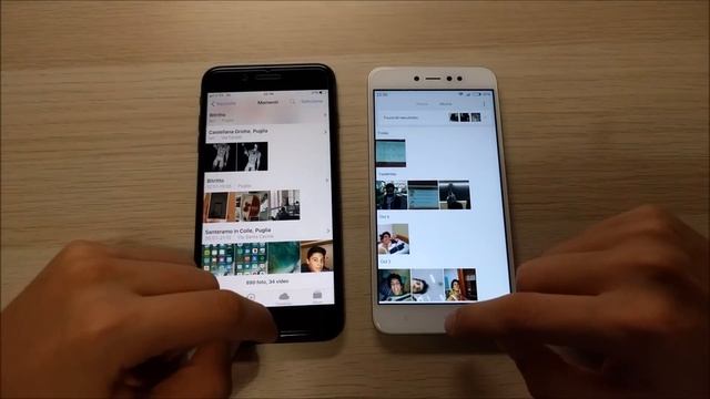 iPhone 8 Plus iOS 11 vs Redmi 5A MIUI 9 Nougat 7.1.2 смотреть онлайн