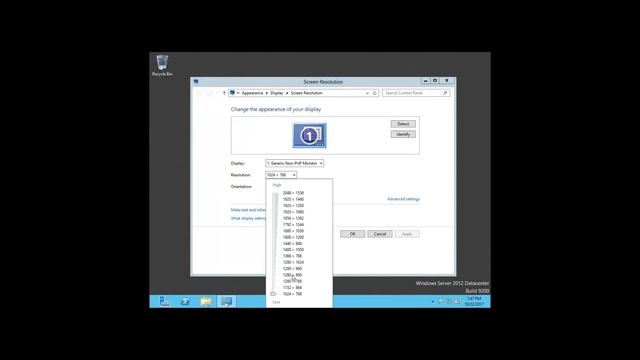 How to make Windows Server 2012 Full Screen in VMware. смотреть онлайн