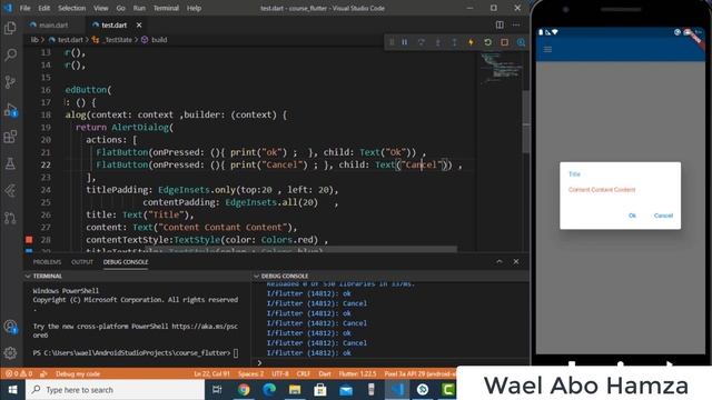51 - AlertDialog Part Two смотреть онлайн