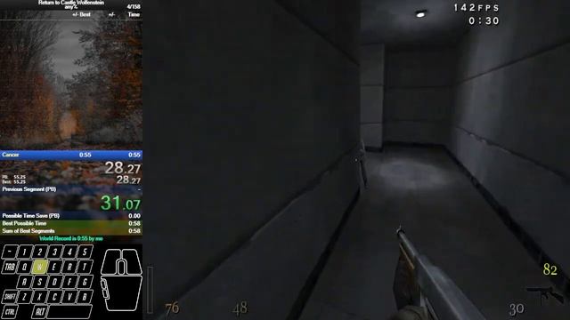 RtCW Baseout Any% 53.35 WR смотреть онлайн