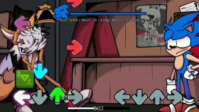 Friday Night Funkin' vs Secret Histories Tails Android port смотреть онлайн