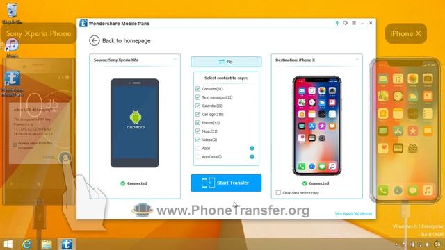 How to Transfer All Data from Sony Xperia Phone to iPhone X смотреть онлайн