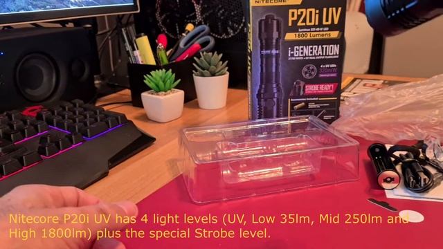 Nitecore P20i UV смотреть онлайн