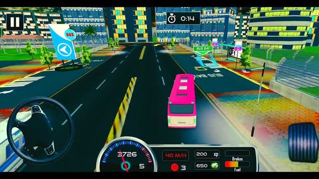 Real Bus Offroad Driving 3D - Uphill Europe Bus Drive Simulator - Android GamePlay смотреть онлайн