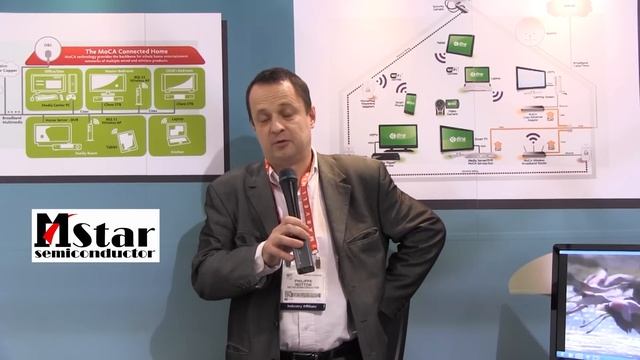 Phillipe Notton, MStar shines at CES 2013 with MoCA смотреть онлайн