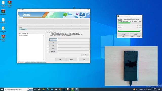 Samsung S9 Plus (SM-G965F) Nasıl Yazılım Yüklenir. How To Update Samsung S9 Plus Firmware