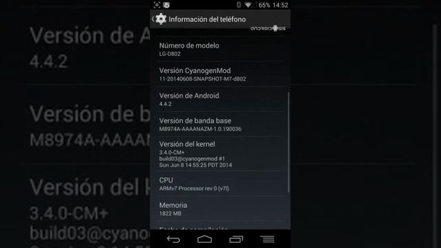 LG G3 Launcher para todos los Android смотреть онлайн