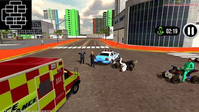 Police Ambulance Van Driving Simulator - 911 Rescue Emergency ( New Update 2022 ) - Android GamePla смотреть онлайн