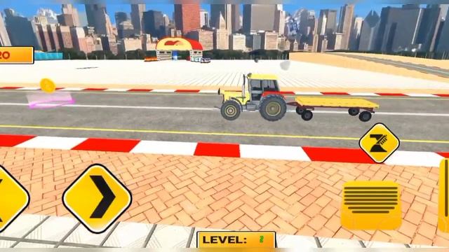 Offroad Tractor Farming Simulator Tractor Farm Tools - Android Gameplay смотреть онлайн