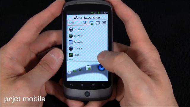 Wave Launcher hands-on [Android] смотреть онлайн