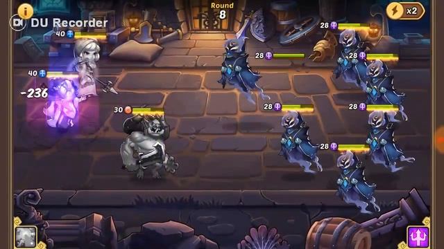 Idle Heroes funny moment stun to death ver 2 смотреть онлайн