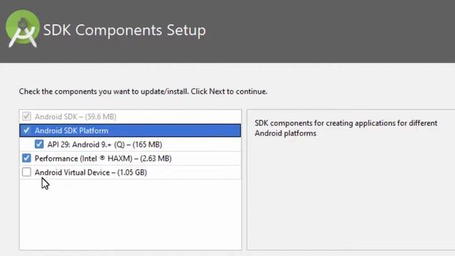 How to setup SDK component in Android Studio -- In Urdu смотреть онлайн