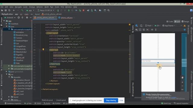 Caliing App in Android Studio | Hindi | Beginners смотреть онлайн