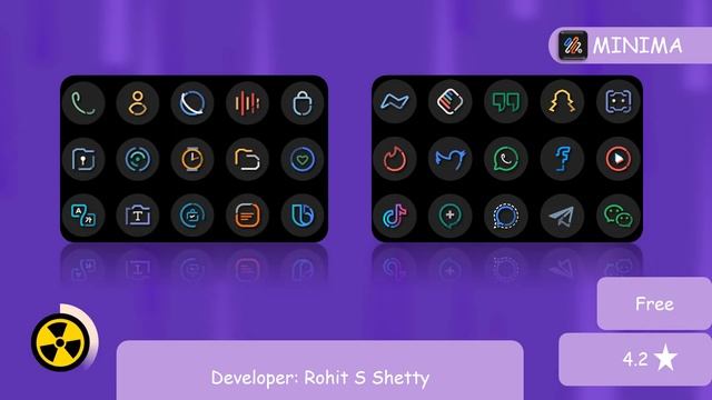 Best Minimal Icon packs for android launchers смотреть онлайн