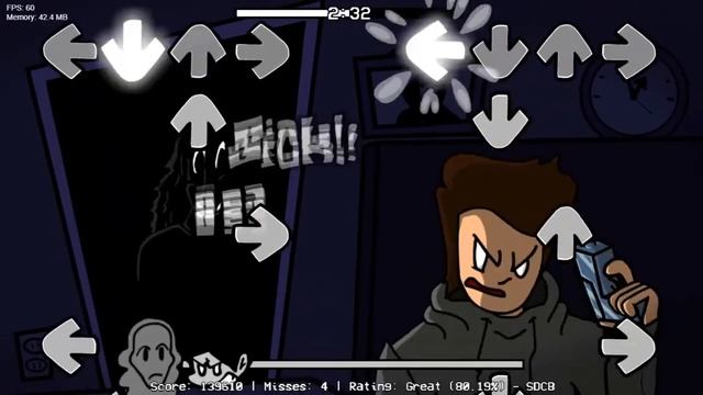 FNF Encounter Z-Sharp Remix (ИГРА) смотреть онлайн