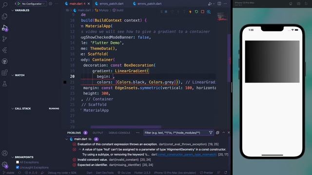 How to give gradient to a Container in flutter смотреть онлайн