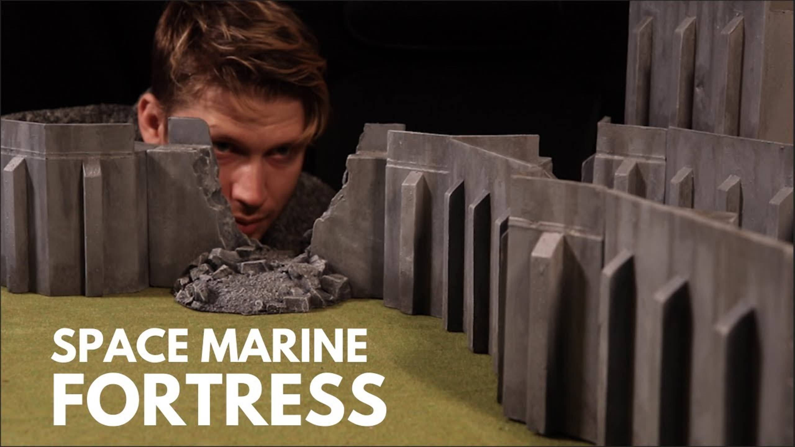 Build a SPACE MARINE FORTRESS! DIY Terrain Crafting for Warhammer 40k смотреть онлайн