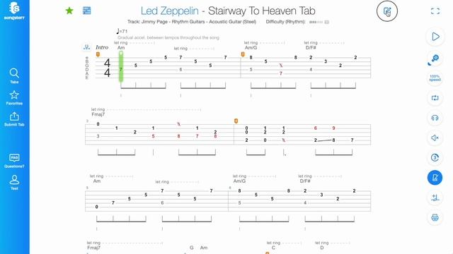 របៀបមេីលការលេងហ្គីតា Songsterr App