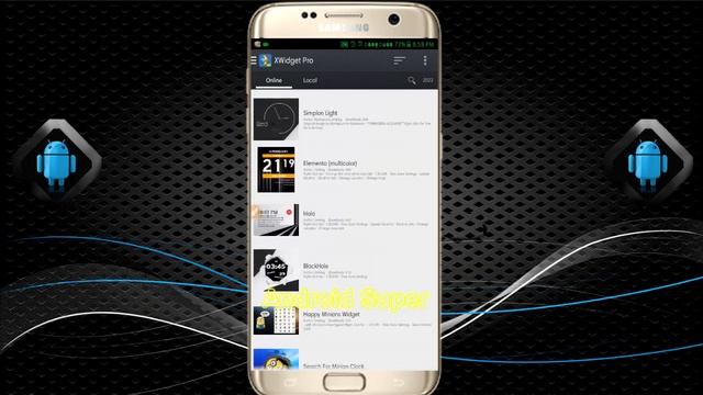Xwidget Pro apk android | Widgets S8/S9 смотреть онлайн