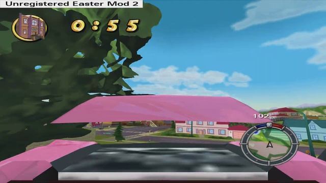 The Simpsons: Hit & Run mod: Easter Mod 2 смотреть онлайн