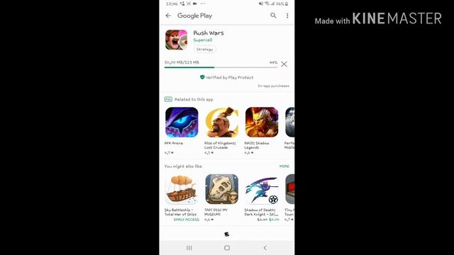 How to download RUSH WARS android! 100% real , no apk/virus смотреть онлайн