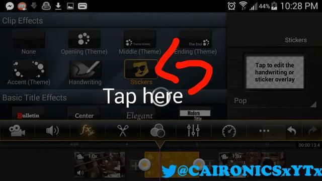 How to put images in your videos with android + Tr смотреть онлайн