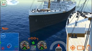 RMS Olympic VS RMS Olympic - Ship Handling Simulator - Ship Mooring 3D