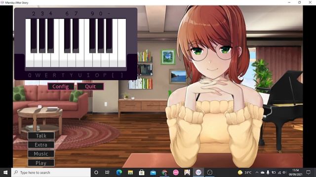 monika after story custom piano: bunny girl senpai ending theme смотреть онлайн