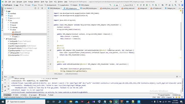 Build SMS/STATUS app in android studio (Android_Bangla) смотреть онлайн