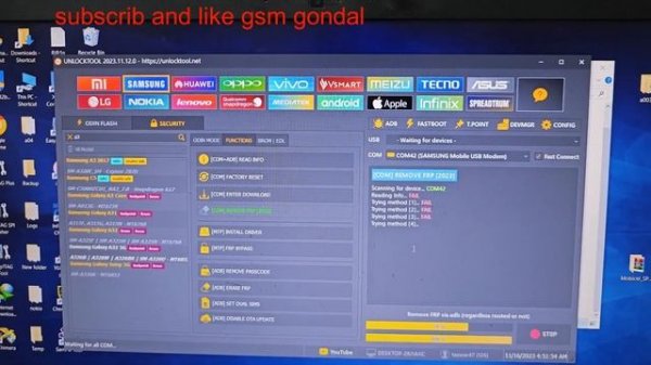 samsung a34 5g test point and frp remove bypass android 13 bit 4 no online no jtag one click done10