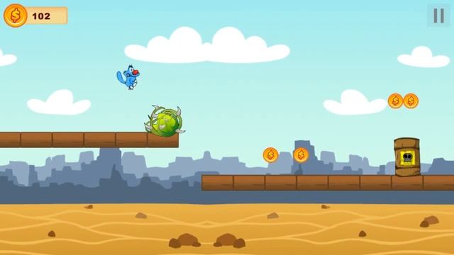 Oggy And The Cockroaches Run смотреть онлайн