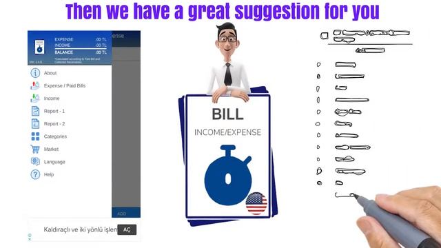 Bill Reminder | Income - Expense Manager Android Application смотреть онлайн