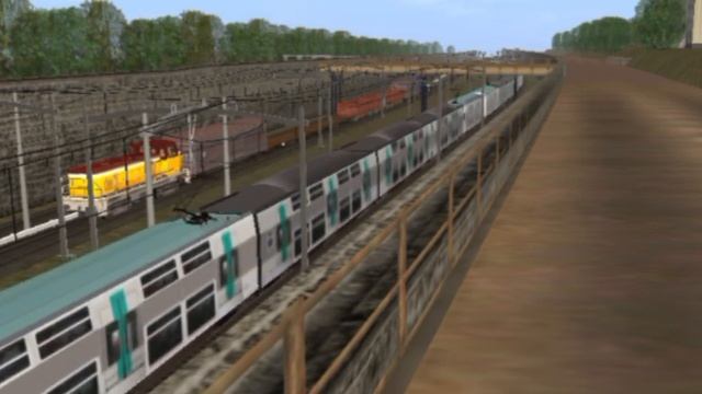 [Trainz Android] : Passage d'un MI09 STIF dans la tranché de Vincennes sur le RER A смотреть онлайн