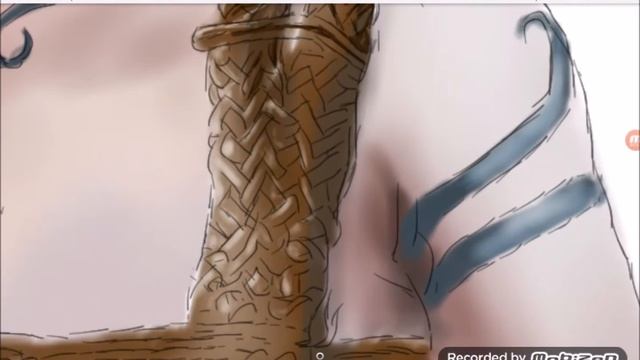 Digital painting _ Girl warrior _ sketchbookpro _ Timelaps смотреть онлайн