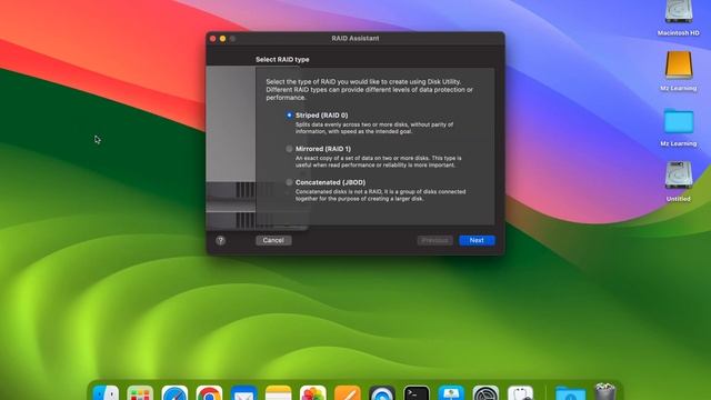 Combine / Marge Internal + External drives on Mac and install macOS Sonoma | macOS on RAID Drive смотреть онлайн