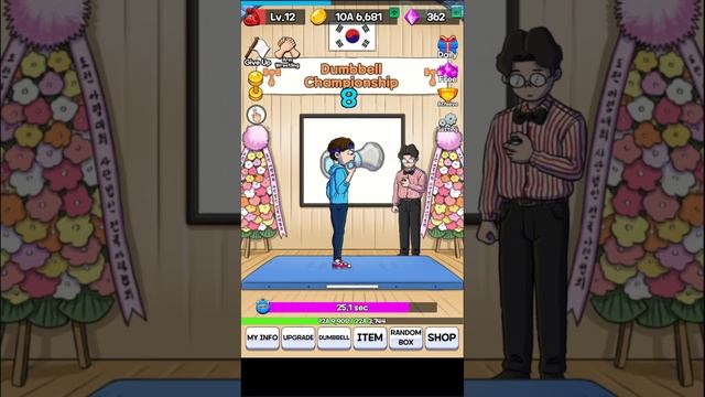 Arm Wrestling Clicker - Part 1 Tutorial Power Level 1-19 - Gameplay Walkthrough (iOS, Android) смотреть онлайн