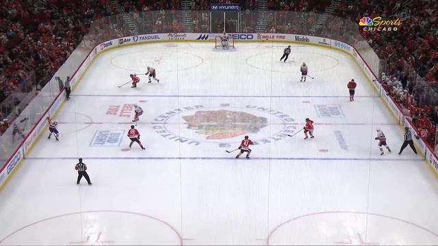 Alex Romanov assists on Palmieri's goal vs Blackhawks (19 jan 2024) смотреть онлайн