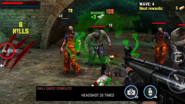 Death Target Zombie Games 3D Part 11 Android Mobile Gameplay смотреть онлайн