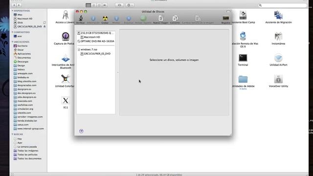 Tutorial: Como grabar cd o dvd en Mac OS X Leopard смотреть онлайн