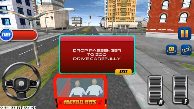 City Metro Bus Pk Driver Simulator 2017 Android Gameplay FHD смотреть онлайн