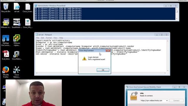 Cisco AnyConnect Secure Mobility Asset Check смотреть онлайн