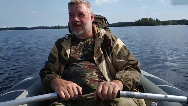 Отправились в очередной турпоход по островам озера Вуокса смотреть онлайн