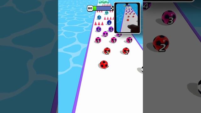 Marble Run 3D - Color Ball Racing Game - Episode 29 [with Handcam] смотреть онлайн