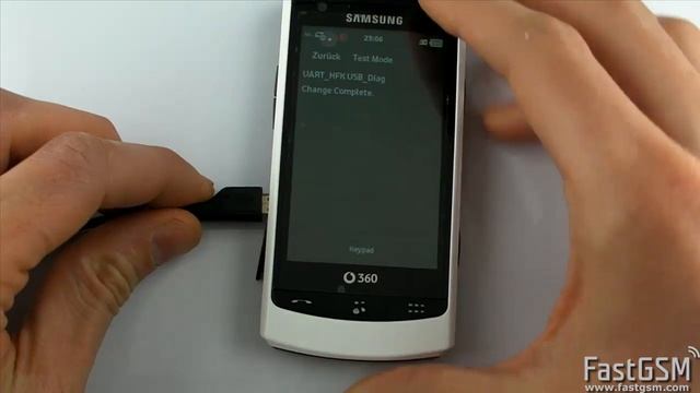 Unlock Vodafone 360 Samsung M1 & H1 смотреть онлайн